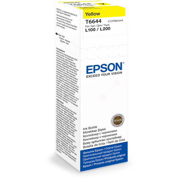 Original Tintenflasche Epson 6644 (C13T66444A) yellow
