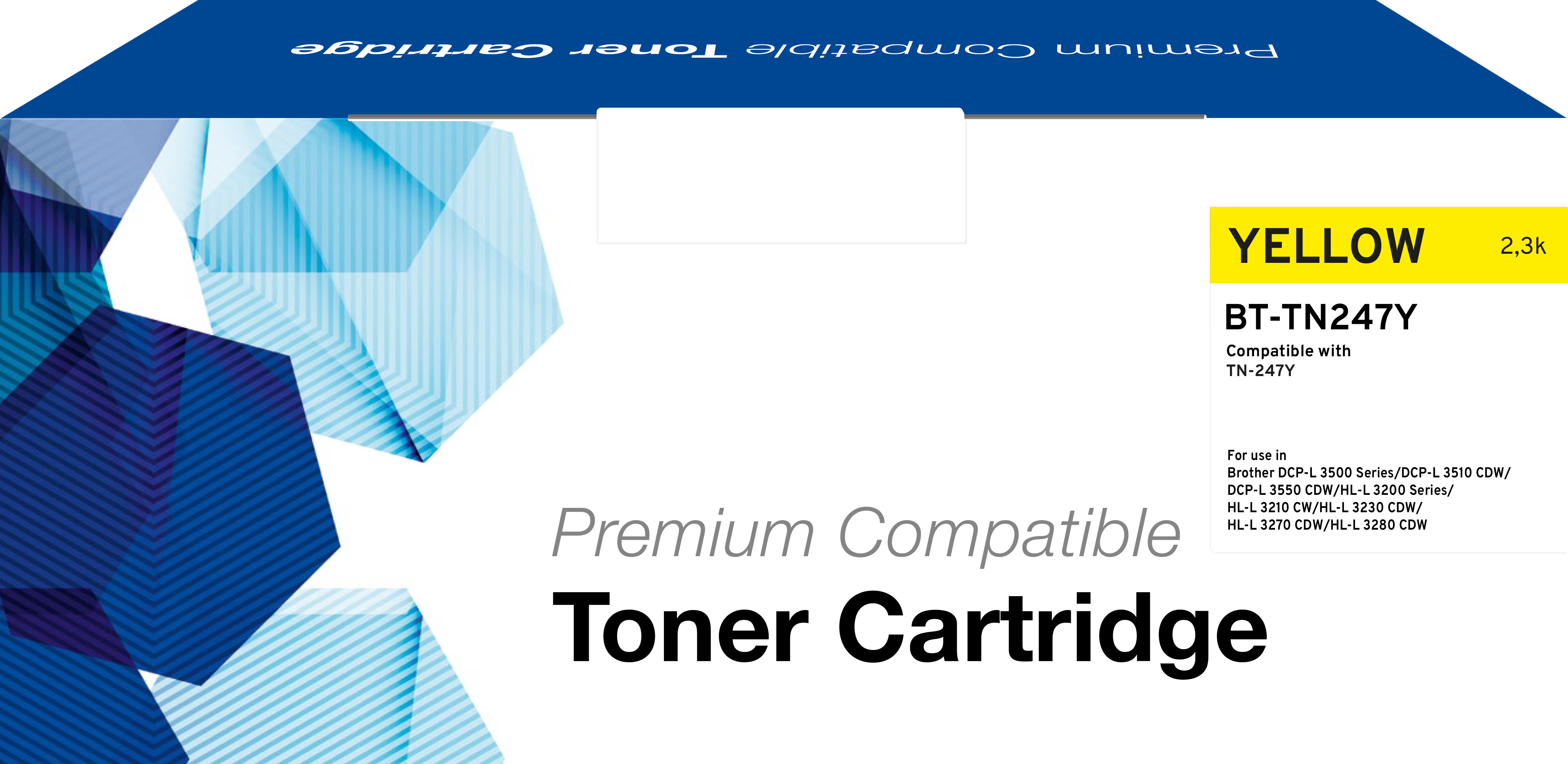 Alternativer Toner Brother TN-243 TN-247 gelb