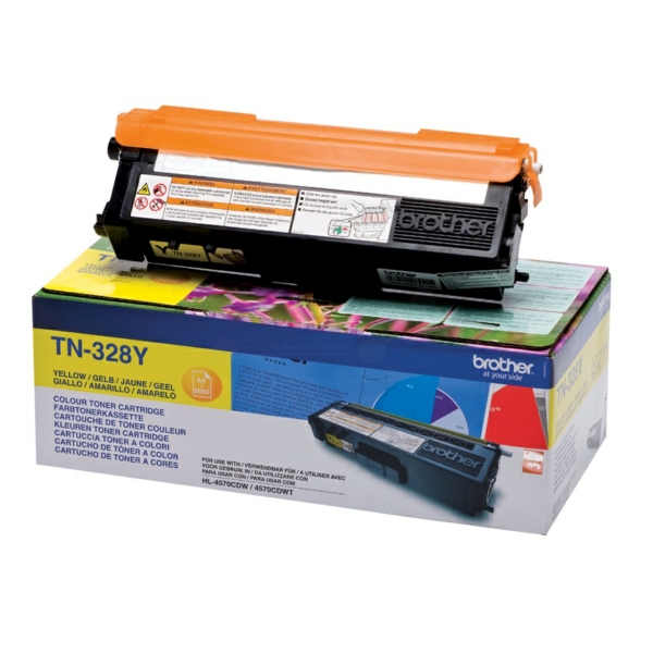 Original Toner Brother TN-328 gelb
