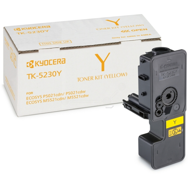 Original Toner Kyocera TK-5230Y (1T02R9ANL0) gelb