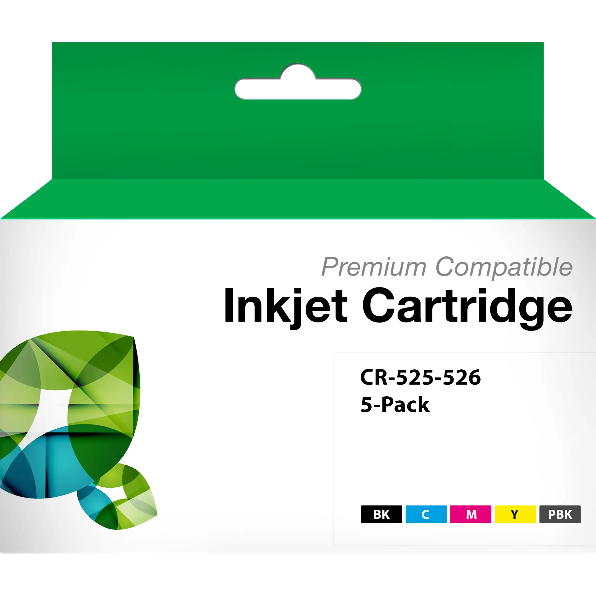 Rem. Tintenpatronen Canon PGI-525/CLI-526 Fünferpack CMYK +1PBK