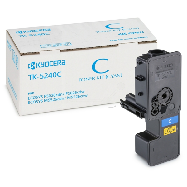 Original Toner Kyocera TK-5240C (1T02R7CNL0) cyan