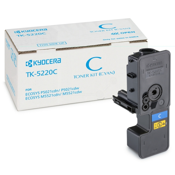 Original Toner Kyocera TK-5220C (1T02R9CNL1) cyan
