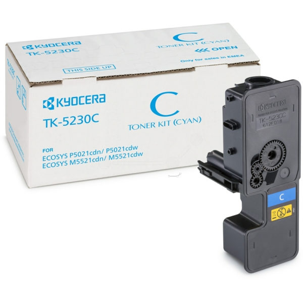 Original Toner Kyocera TK-5230C (1T02R9CNL0) cyan
