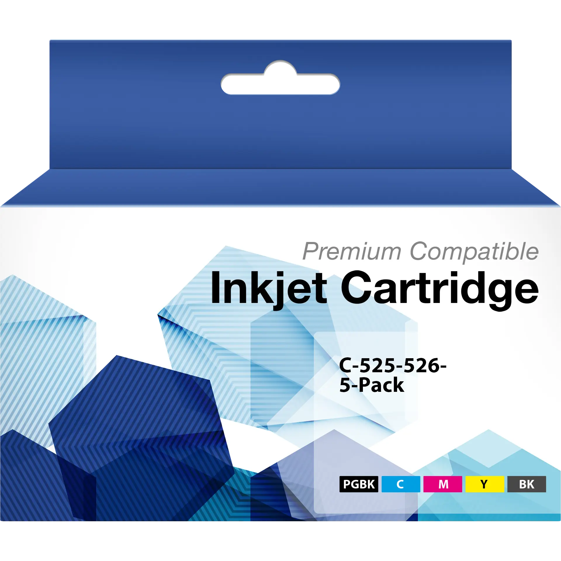 Alternative Tintenpatronen Canon PGI-525/CLI-526 Fünferpack CMYK +1PBK