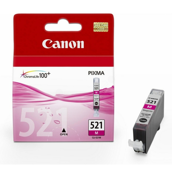 Original Tintenpatrone Canon CLI-521 magenta (2935B001)